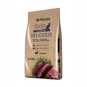 Fitmin cat Purity Delicious karma dla kotów 1,5 kg