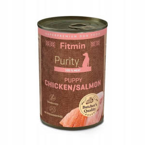 FITMIN dog Purity Puppy łosoś kurczak 400g