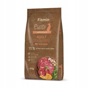 Fitmin Purity Adult Grain Free Beef 2kg