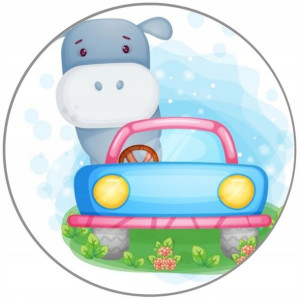 Opłatek Na Tort 20cm Roczek Baby Twój Napis Gratis