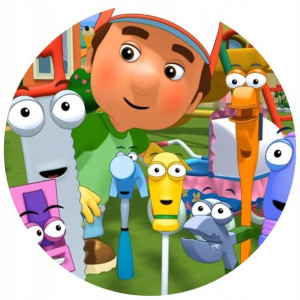 Opłatek Na Tort 20cm H2o Handy Manny Twój Napis
