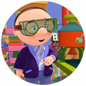 Opłatek Na Tort 20cm H2o Handy Manny Twój Napis