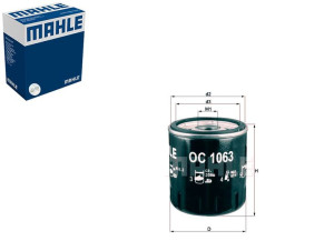 Filtr Oleju Ford Land Rover Mahle