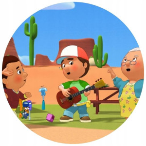 Opłatek Na Tort 20cm H2o Handy Manny Twój Napis