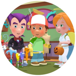 Opłatek Na Tort 20cm H2o Handy Manny Twój Napis