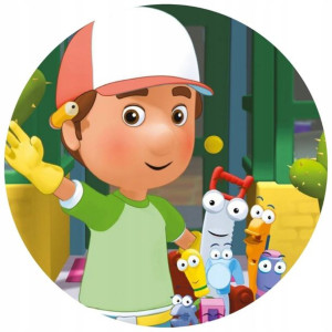 Opłatek Na Tort 20cm H2o Handy Manny Twój Napis