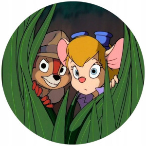 Opłatek Na Tort 20cm Chip I Dale Twój Napis Gratis