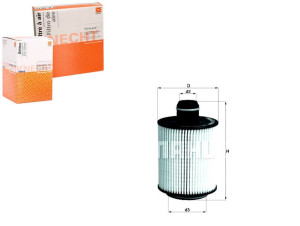 Filtr Oleju Fiat Alfa Romeo Opel U.a. Knecht