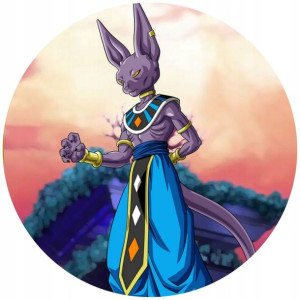 Opłatek Na Tort 20cm Dragon Ball Super Twój Napis