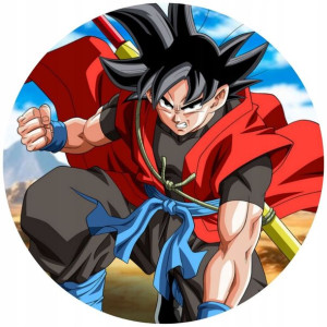 Opłatek Na Tort 20cm Dragon Ball Super Twój Napis
