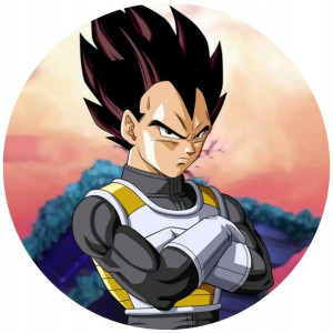 Opłatek Na Tort 20cm Dragon Ball Super Twój Napis