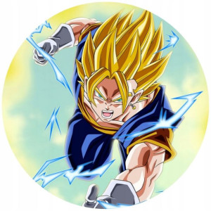 Opłatek Na Tort 20cm Dragon Ball Super Twój Napis