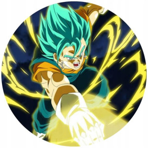 Opłatek Na Tort 20cm Dragon Ball Super Twój Napis