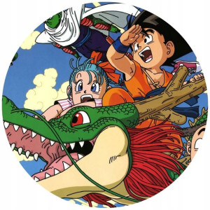 Opłatek Na Tort 20cm Dragon Ball Manga Twój Napis