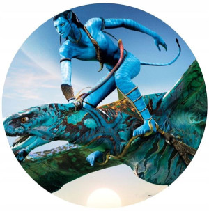 Opłatek Na Tort 20cm Avatar Twój Napis Gratis