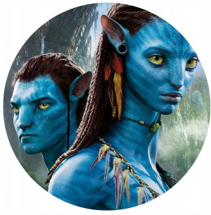 Opłatek Na Tort 20cm Avatar Twój Napis Gratis