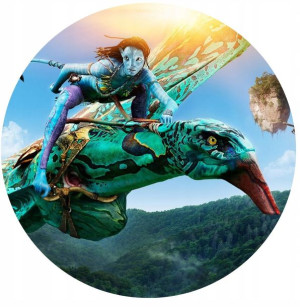 Opłatek Na Tort 20cm Avatar Twój Napis Gratis