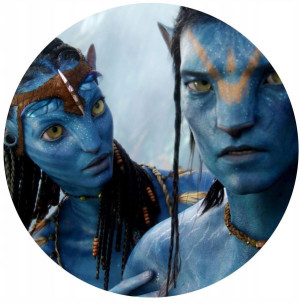 Opłatek Na Tort 20cm Avatar Twój Napis Gratis