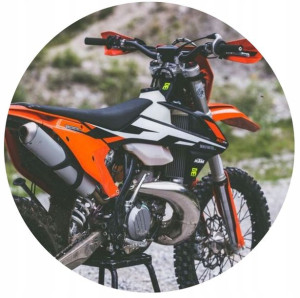 Opłatek Na Tort 20cm Cross Motor Twój Napis Gratis