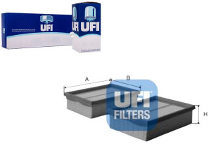 Filtr Powietrza Kpl 2szt Ufi