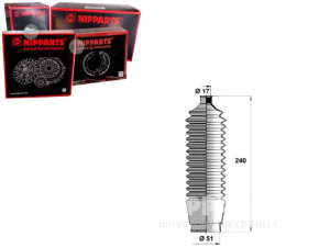 Zestaw Osłony Drążka Kierwoniczego Nipparts Mr5102