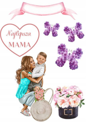Tooper Opłatek Tort Dzień Mamy Matki 3x Gratis W
