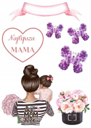 Tooper Opłatek Tort Dzień Mamy Matki 3x Gratis Q