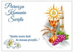 Opłatek Na Tort Komunia Święta Imię A4 Dla Chłopca