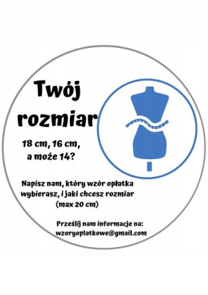 Dużo Gratisów Opłatek Tort Twój Rozmiar 14cm 18cm