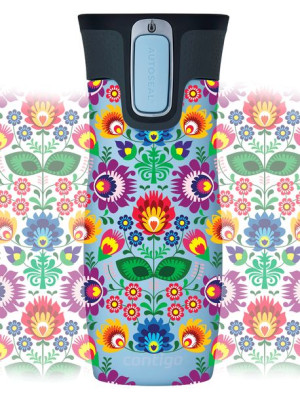 Kubek termiczny Contigo West Loop 2.0 470ml - Błękitny Mat - Folklor