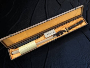 Prof Miecz Katana Trening Damast Skrzynia Stojak Zestaw Do Konserwacj Ds076