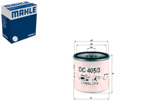 Filtr Oleju Mahle 92142009 93183723 55352643 93178