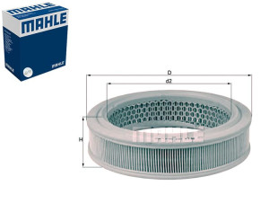 Filtr Powietrza Fiat Mahle