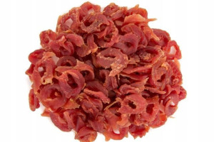 Krążki Z Kaczki Miękkie Przysmaki Psa 500g 100szt