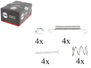 Sprężynki Do Szczęk Ham. Opel Omega B 94-03 A.b.s.