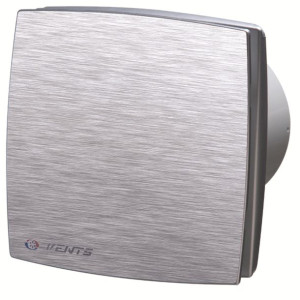 Wentylator 100mm z timerem szczot. alum.