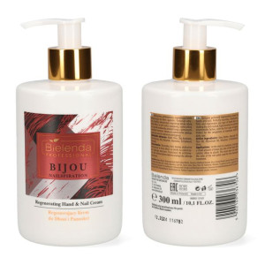 Bielenda NAILSPIRATION Bijou Regenerujący krem do dłoni i paznokci, 300 ml