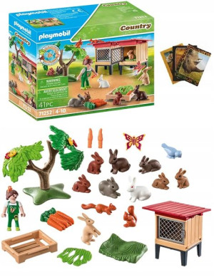 Playmobil Country 71252 Królikarnia + zeszyt gratis