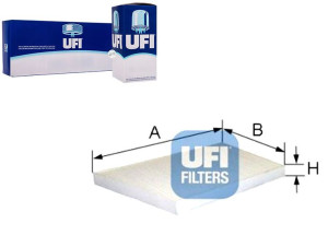 Filtr Kabinowy Db W203 C203 00- Ufi