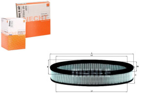 Filtr Powietrza Renault 11 19 I 19 I Chamade 19 Ii
