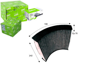 Filtr Kabiny Z Węglem Bmw 1 (f20) 1 (f21) 2 (f22 F