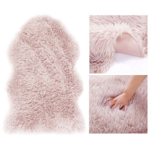 AmeliaHome Dywan Shaggy DOKKA RÓŻ S75x150