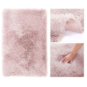 AmeliaHome Dywan Shaggy DOKKA RÓŻ 75x120