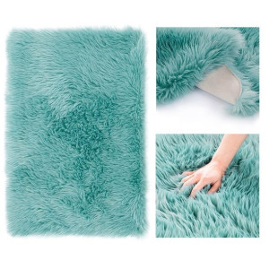 AmeliaHome Dywan Shaggy DOKKA NIEBIESKI 75x120