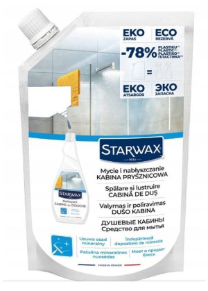 STARWAX Zapas Doypack Kabina Prysznicowa 1L