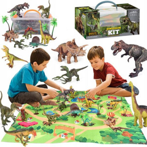 Duży Zestaw Figurki Dinozaur + Mata Jurassic World