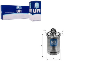 Filtr Paliwa Diesel Ufi
