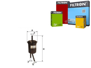 Filtr Paliwa Kia Pride 1.3i 90- Filtron