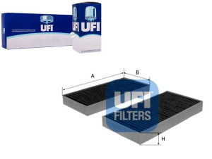 Filtr Kabinowy Alfa Romeo 147 00- Wegl Ufi