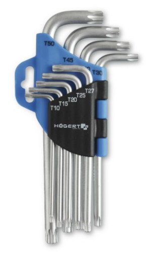 Klucze TORX 9szt.